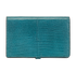 Mulberry Lizard Embossed Wallet, &pound;150, Accessories, Blue, Leather, Back view